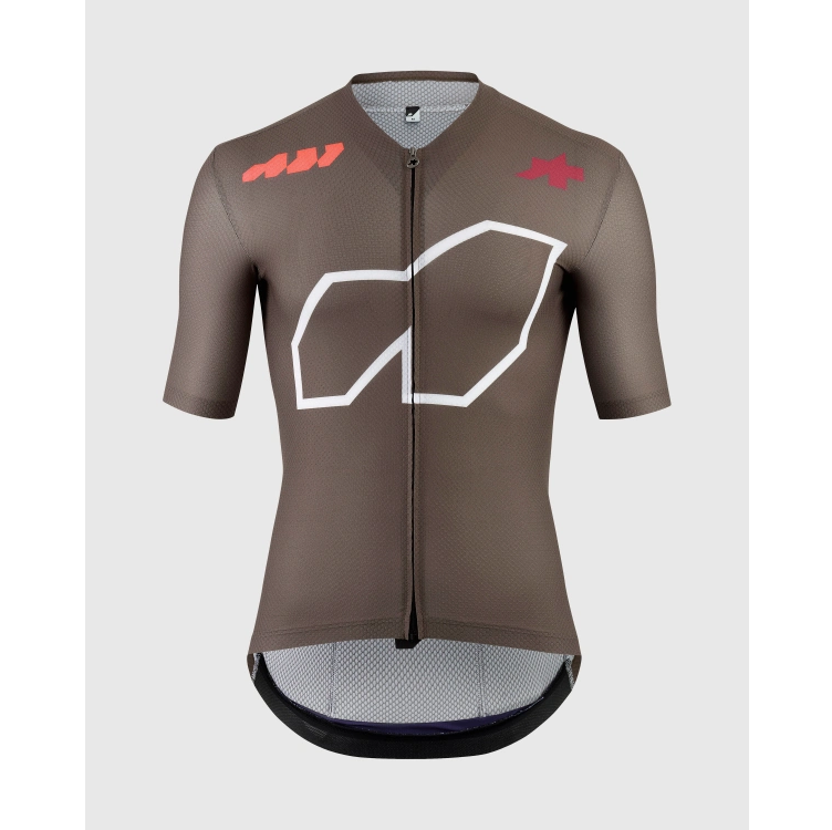 ASSOS EQUIPE R S11 Jersey We are the A Short Sleeve Brown
