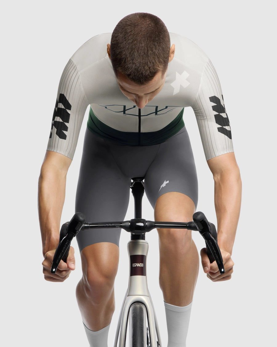 ASSOS EQUIPE RS S11 Something to say Short Sleeve Jersey White