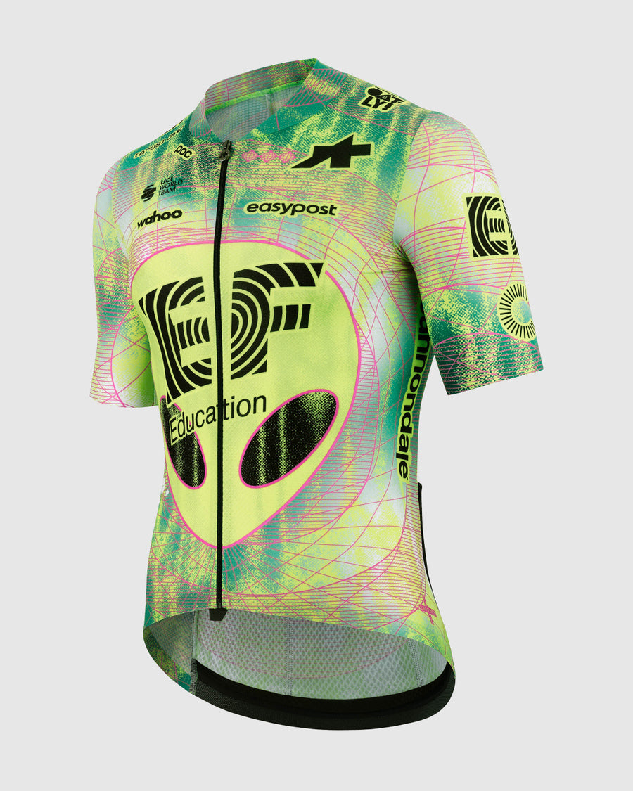 ASSOS MILLE GT EDUCATION FIRST GIRO Jersey Short Sleeve Black/Yellow
