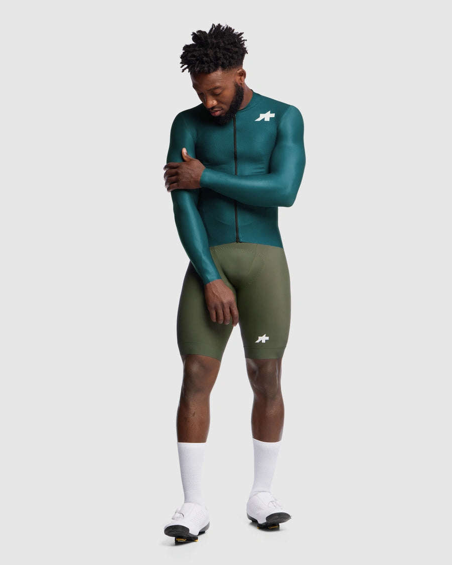 ASSOS MILLE GT S11 EVO Long Sleeve Petrol Jersey
