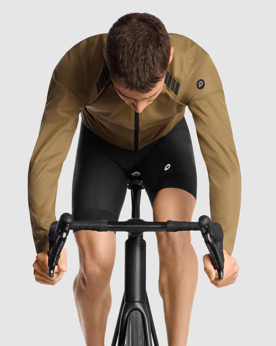 ASSOS MILLE GT SHELL S11 Jacket Brown