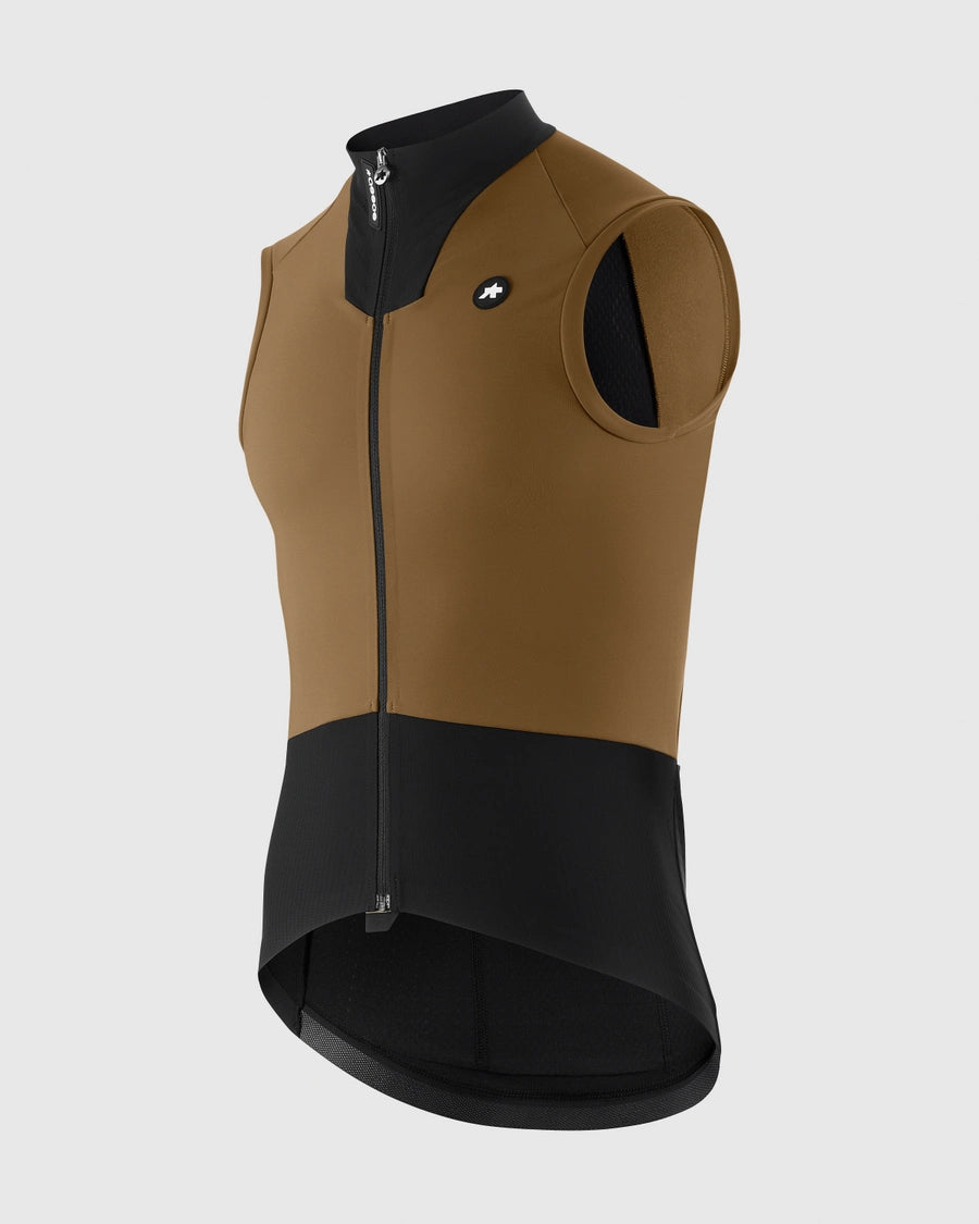ASSOS EQUIPE R SPRING FALL S11 Jupiter Gold Sleeveless Jacket