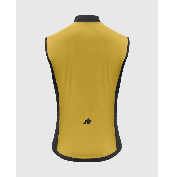 ASSOS MILLE GT WIND S11 Golden Yellow Sleeveless Jacket