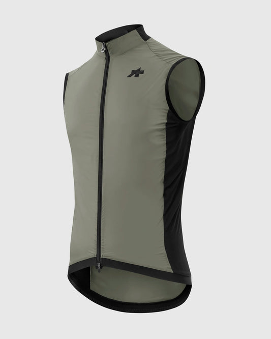 ASSOS MILLE GT WIND S11 Edge Green Sleeveless Jacket