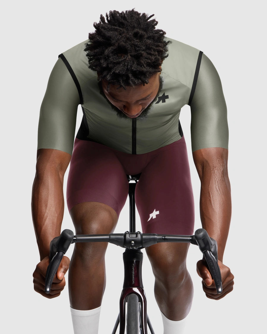 ASSOS MILLE GT WIND S11 Edge Green Sleeveless Jacket