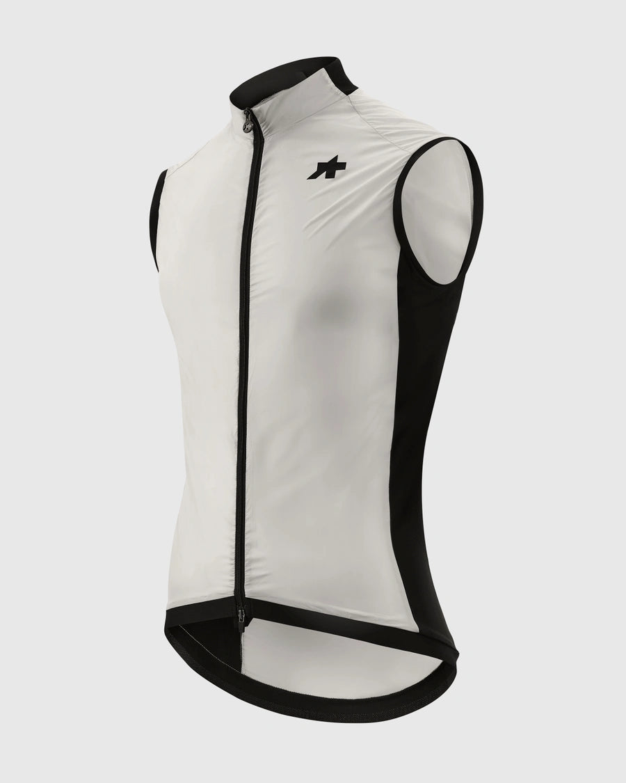 ASSOS MILLE GT WIND S11 Almond Milk Sleeveless Jacket