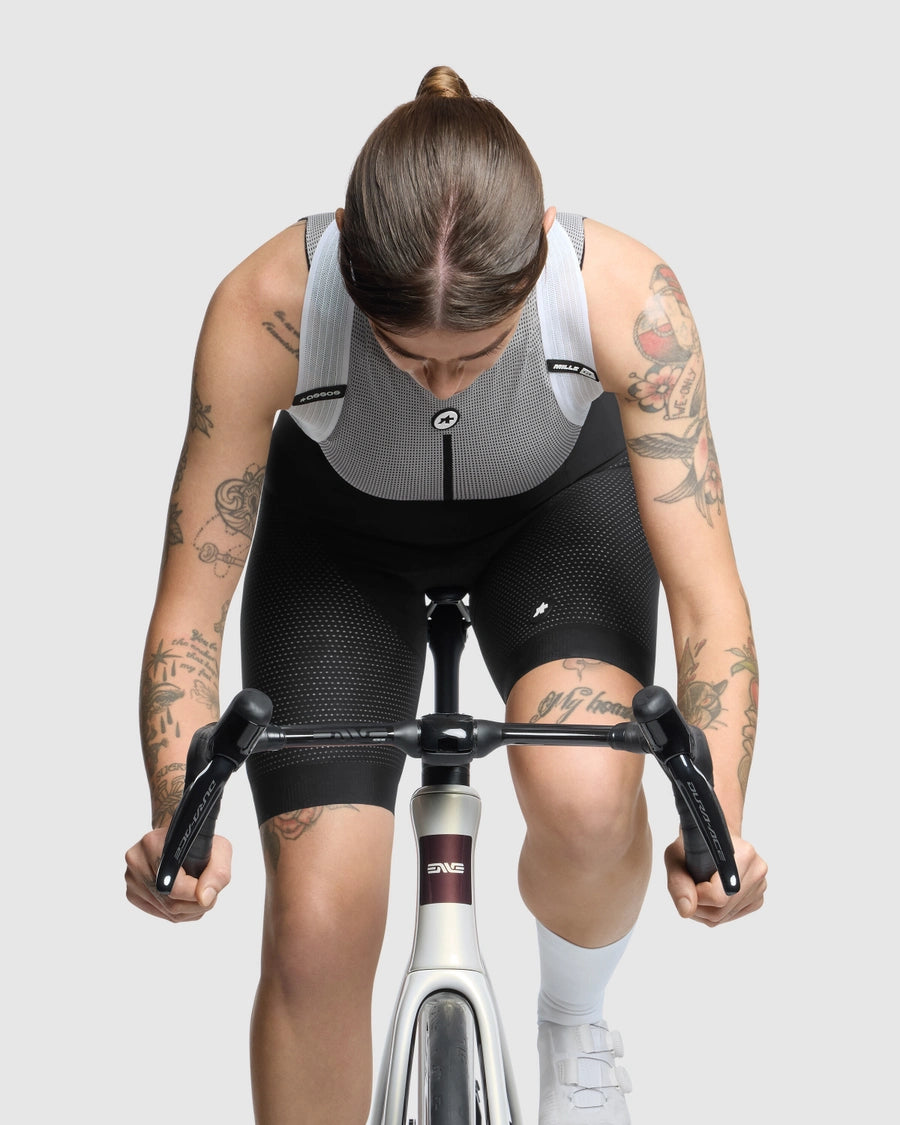 ASSOS MILLE GT INDOOR S11 Women's Short Bib Shorts Black