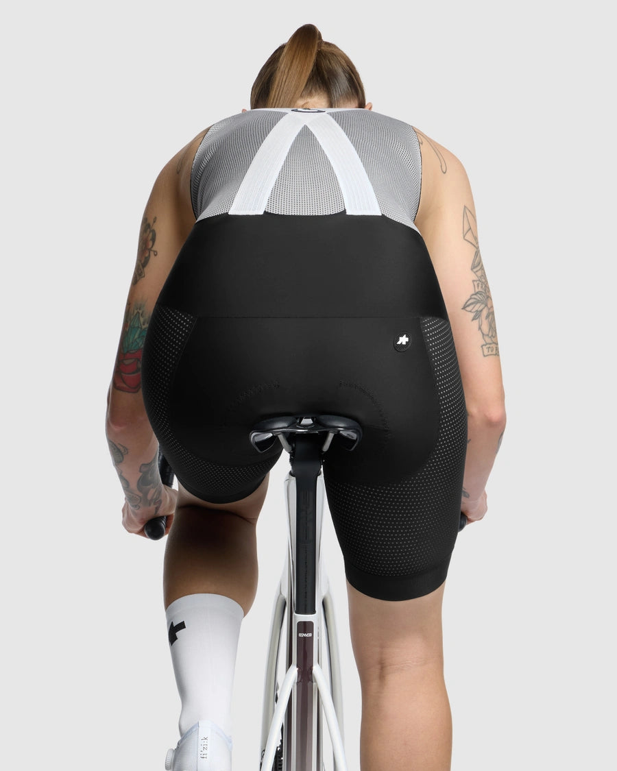 ASSOS MILLE GT INDOOR S11 Women's Short Bib Shorts Black