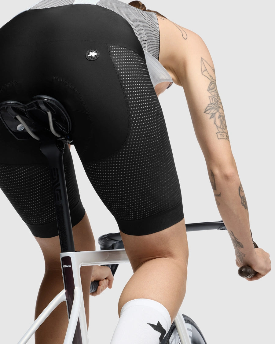 ASSOS MILLE GT INDOOR S11 Women's Short Bib Shorts Black