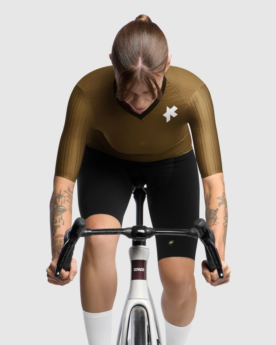 ASSOS DYORA RSV S11 Ladies Short Sleeve Jupiter Gold Jersey