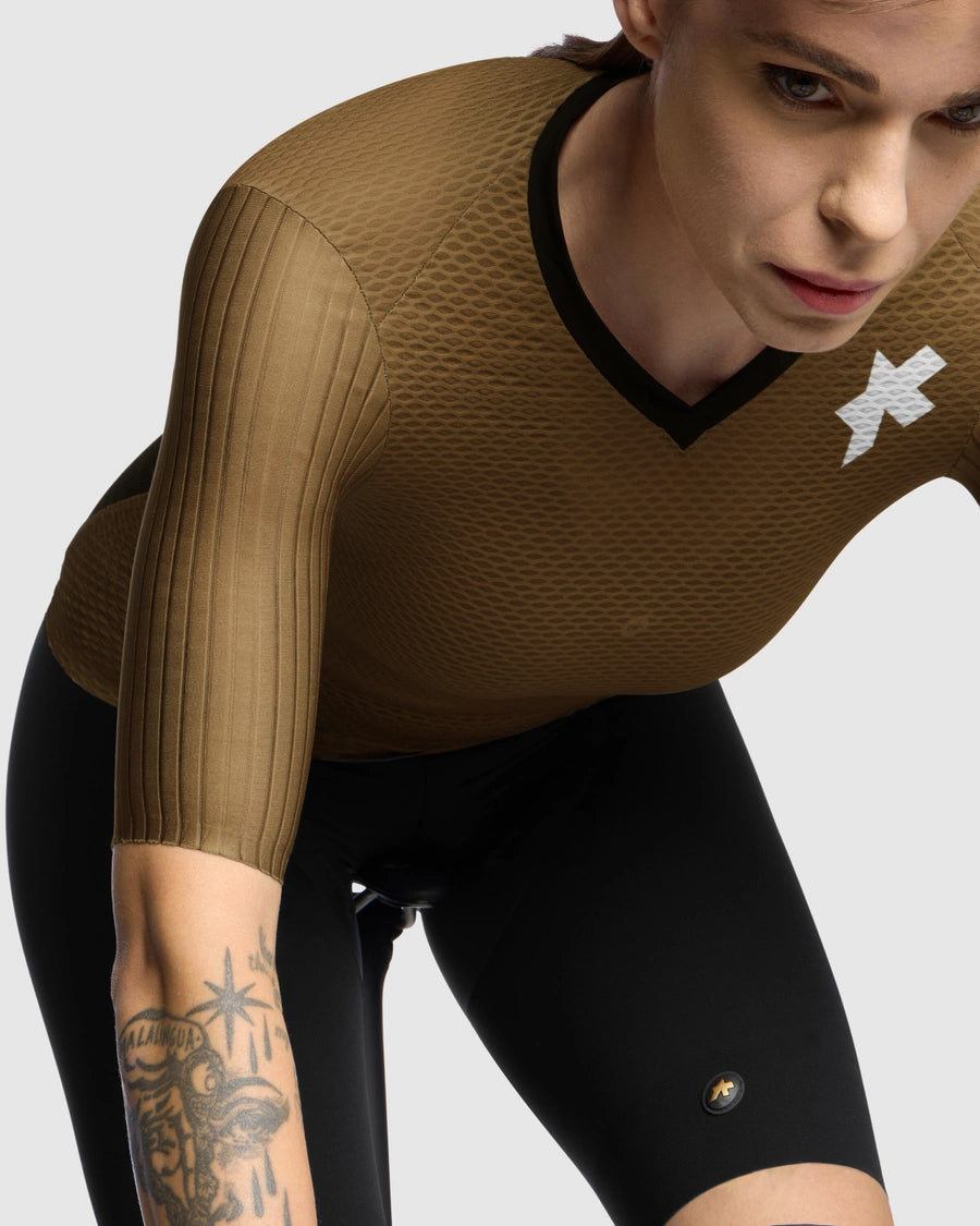 ASSOS DYORA RSV S11 Ladies Short Sleeve Jupiter Gold Jersey
