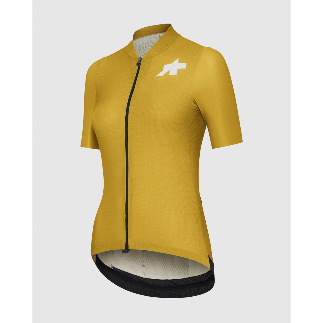 ASSOS UMA GT S11 EVO Ladies Short Sleeve Jersey Godlen Yellow
