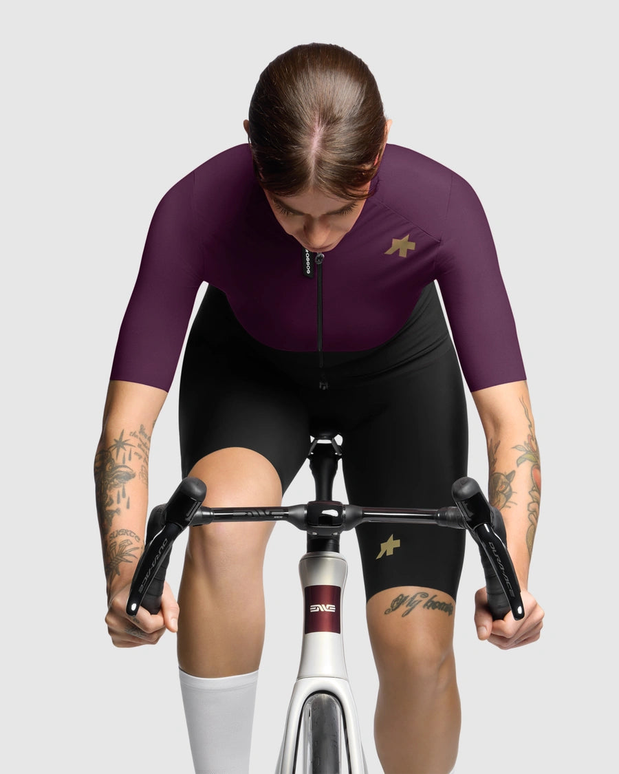 ASSOS UMA GTV S11 Short Sleeve Ladies Jersey Purple