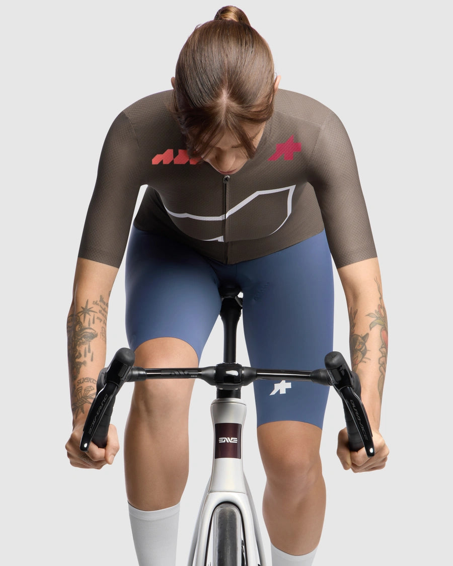 ASSOS DYORA R S11 Jersey We are the A Long Sleeve Women Brown