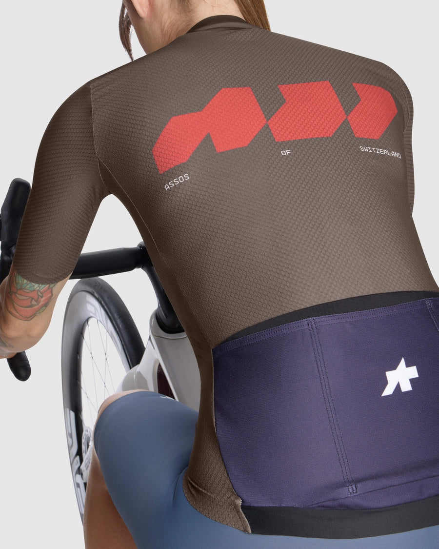 ASSOS DYORA R S11 Jersey We are the A Long Sleeve Women Brown