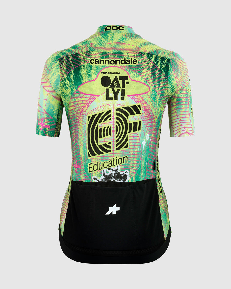 ASSOS UMA GT EDUCATION FIRST GIRO Jersey Short Sleeve Black/Yellow