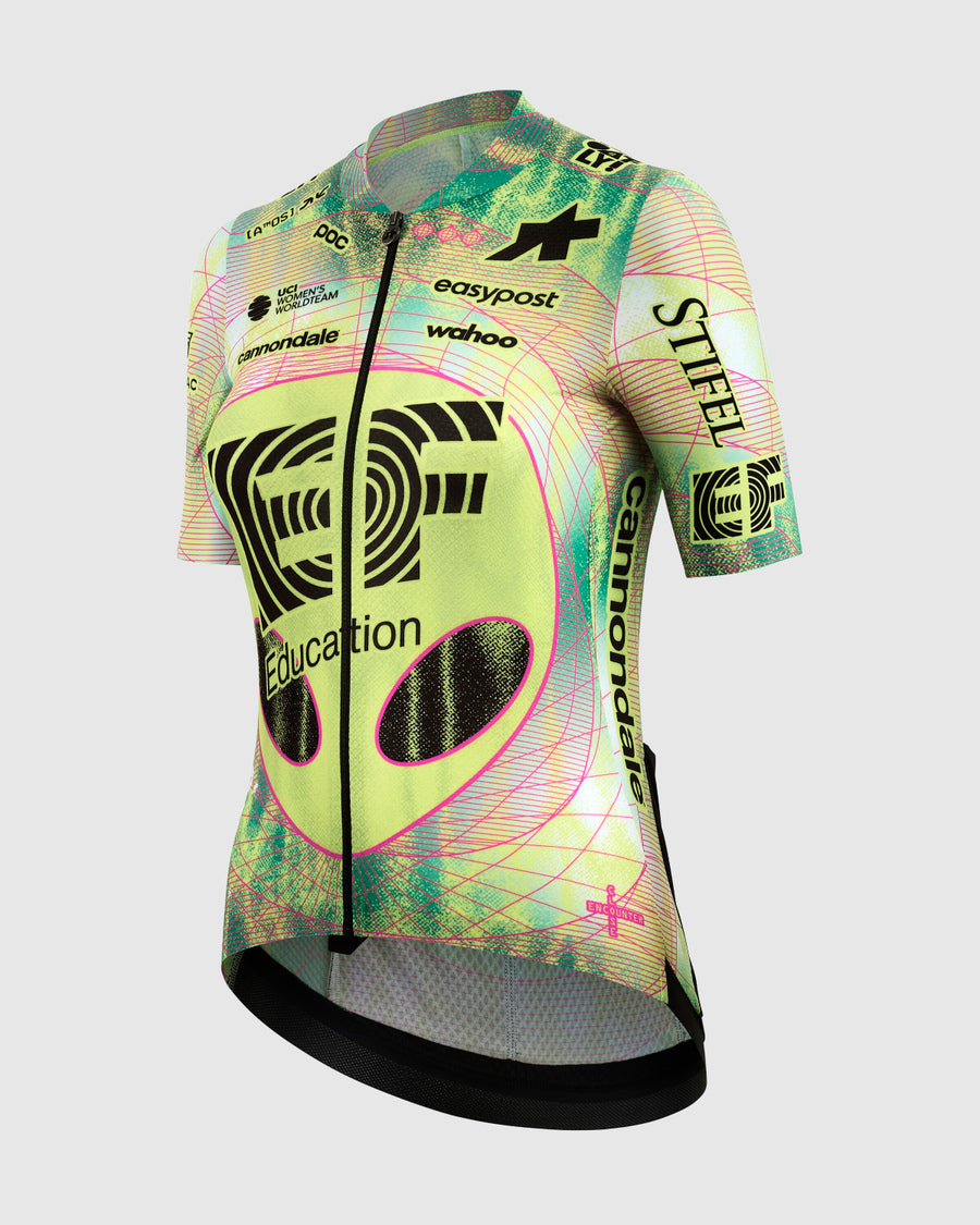 ASSOS UMA GT EDUCATION FIRST GIRO Jersey Short Sleeve Black/Yellow