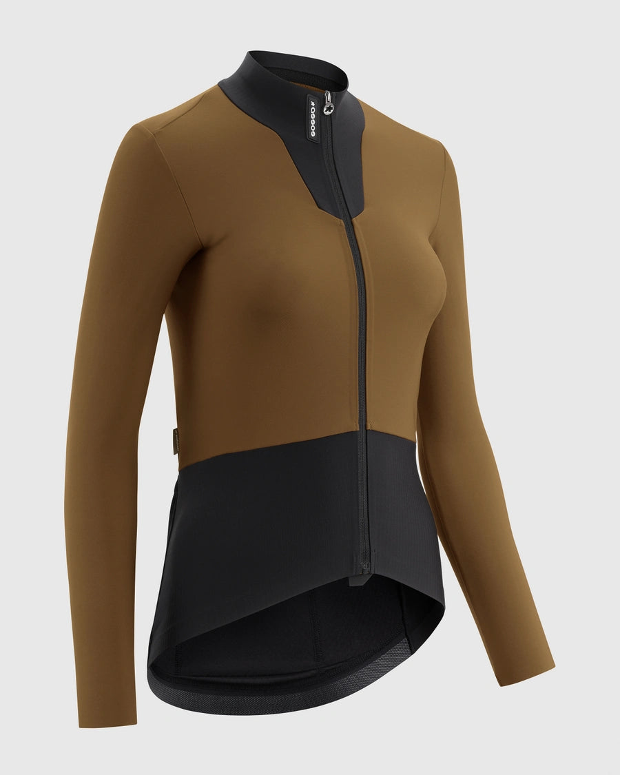 ASSOS DYORA R SPRING FALL S11 Long Sleeve Women's Jersey Jupiter Gold