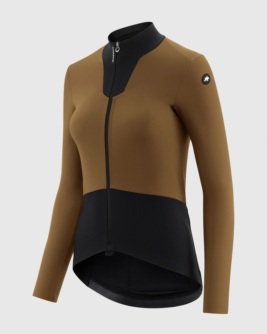 ASSOS DYORA R SPRING FALL S11 Long Sleeve Women's Jersey Jupiter Gold