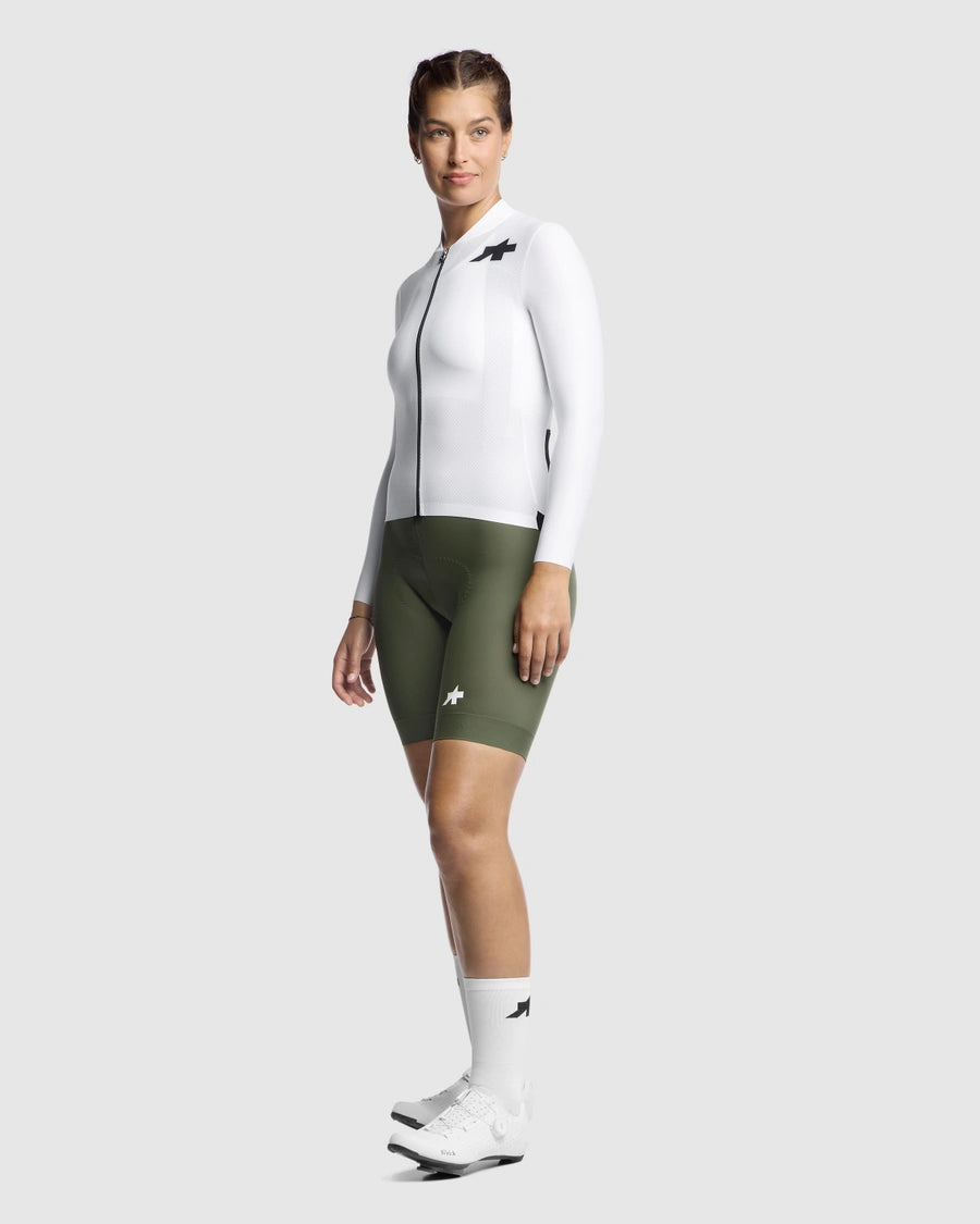 ASSOS UMA GT S11 EVO Ladies Long Sleeve Jersey White