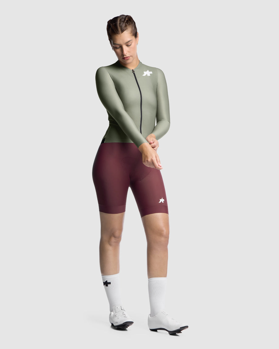 ASSOS UMA GT S11 EVO Women's Long Sleeve Jersey Green