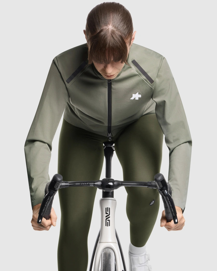 ASSOS MILLE GT SHELL S11 EVO Women's Jacket Green