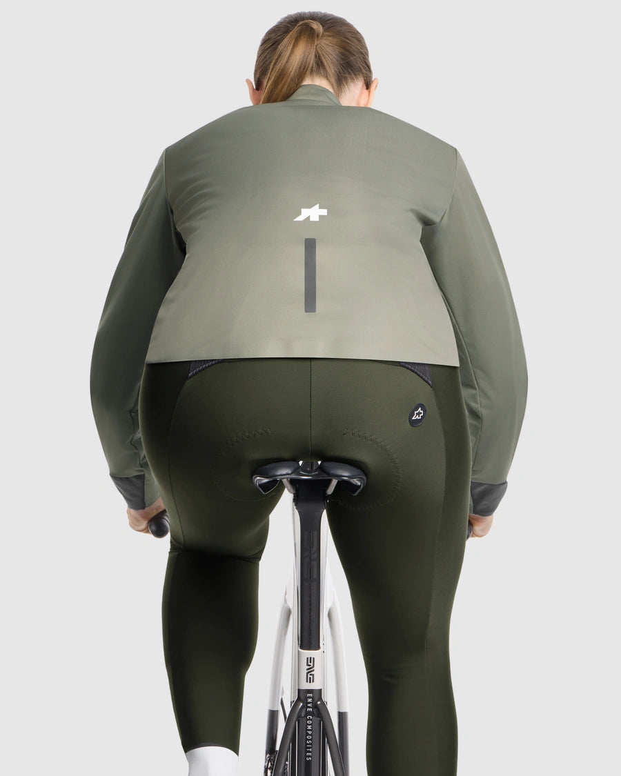 ASSOS MILLE GT SHELL S11 EVO Women's Jacket Green