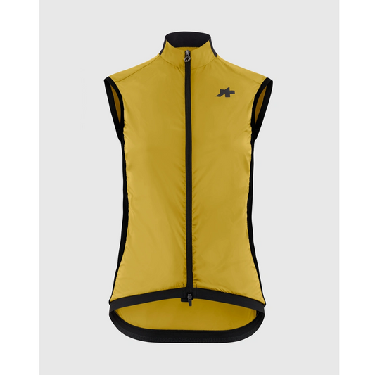 ASSOS UMA GT WIND S11 Women's Golden Yellow Sleeveless Jacket
