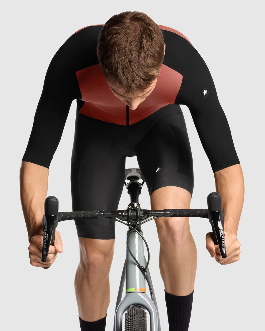 ASSOS TACTICA T5 Short Sleeve Brown Jersey