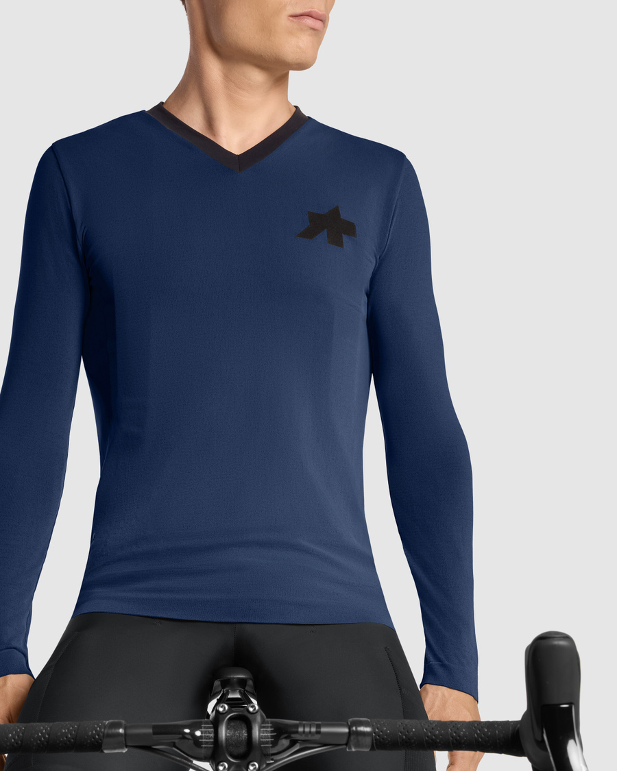 ASSOS TACTICA TECH T5 Long Sleeve Jersey Blue