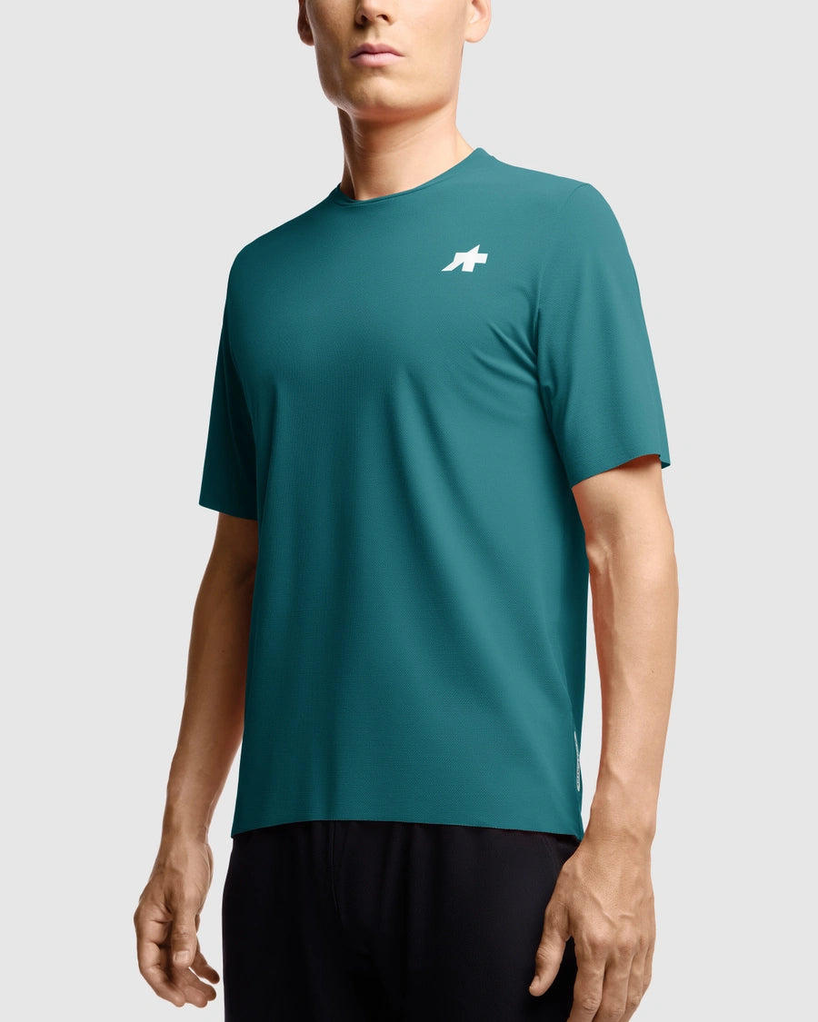 ASSOS TACTICA POST RIDE T5 Short Sleeve Deep Petrol Jersey