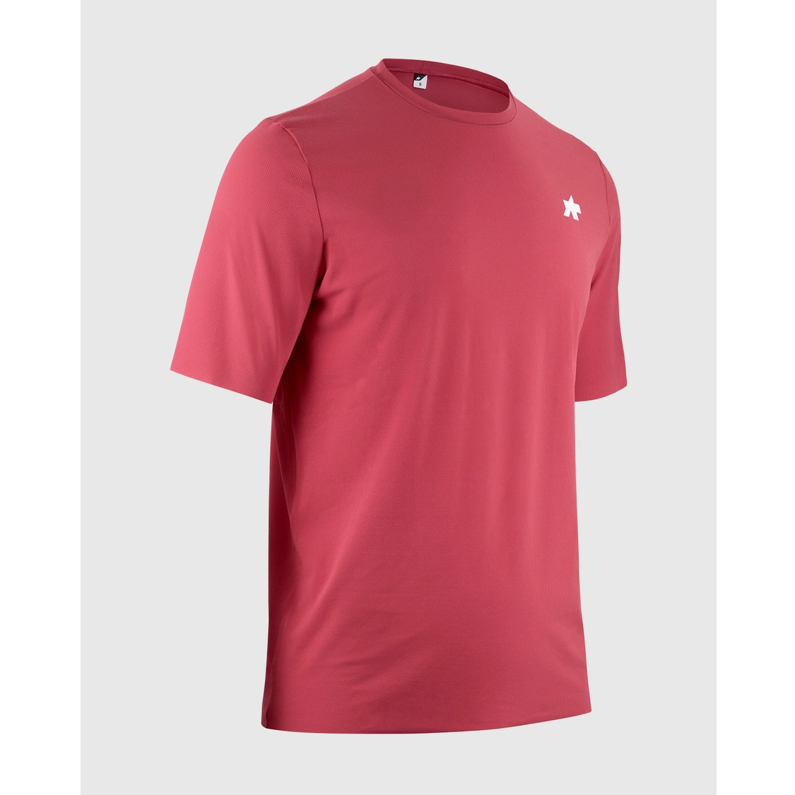 ASSOS TACTICA POST RIDE T5 Short Sleeve Deep Berry Jersey