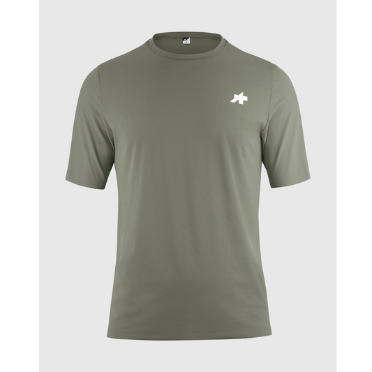 ASSOS TACTICA POST RIDE T5 Short Sleeve Jersey Green