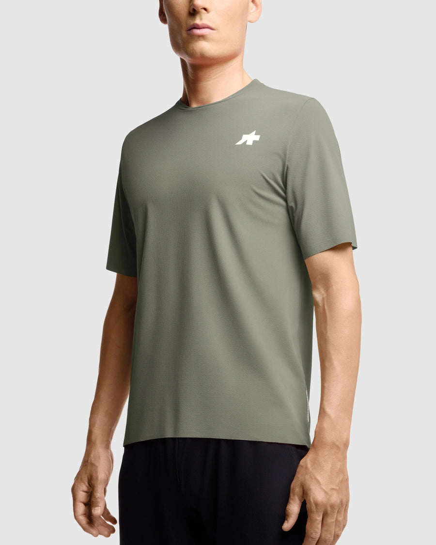 ASSOS TACTICA POST RIDE T5 Short Sleeve Jersey Green