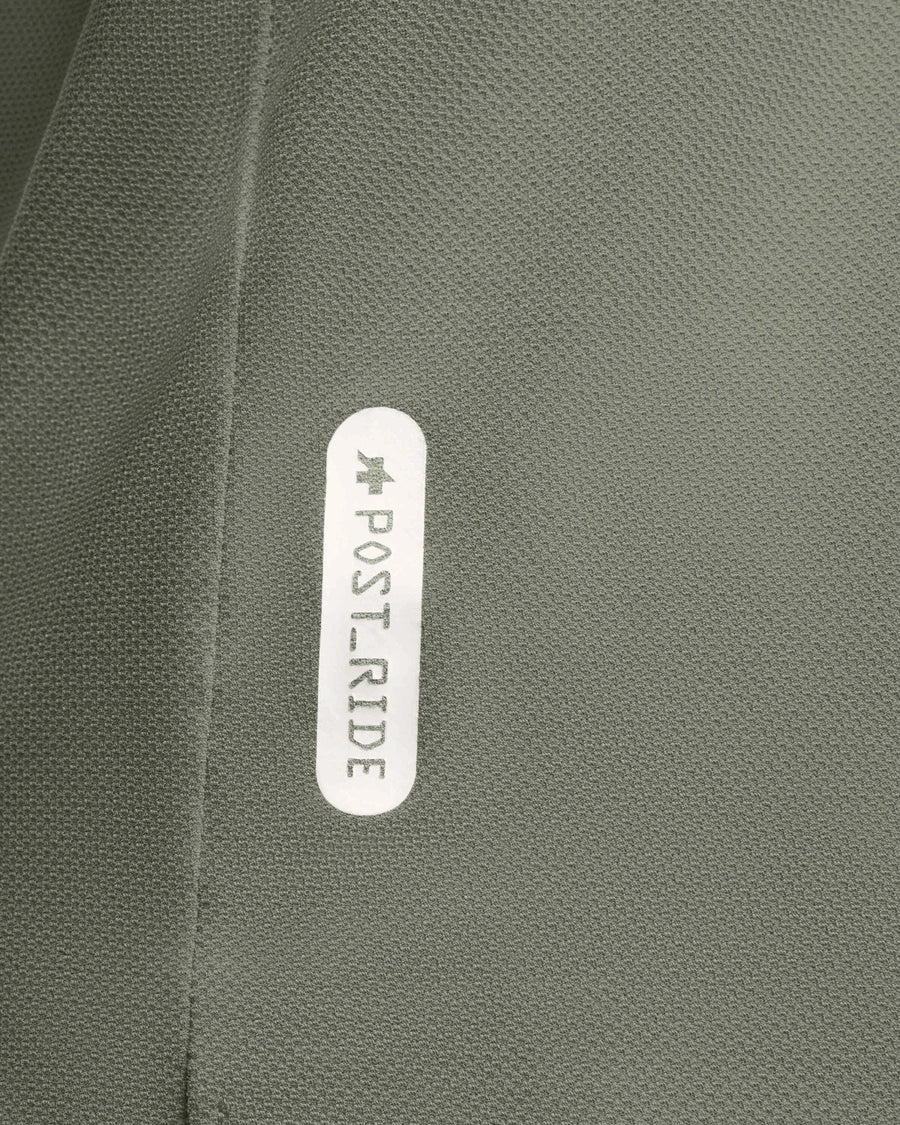 ASSOS TACTICA POST RIDE T5 Short Sleeve Jersey Green