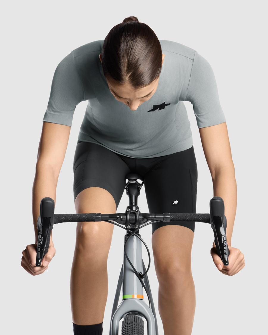 ASSOS TACTICA TECH T5 Short Sleeve Jersey Women Grey