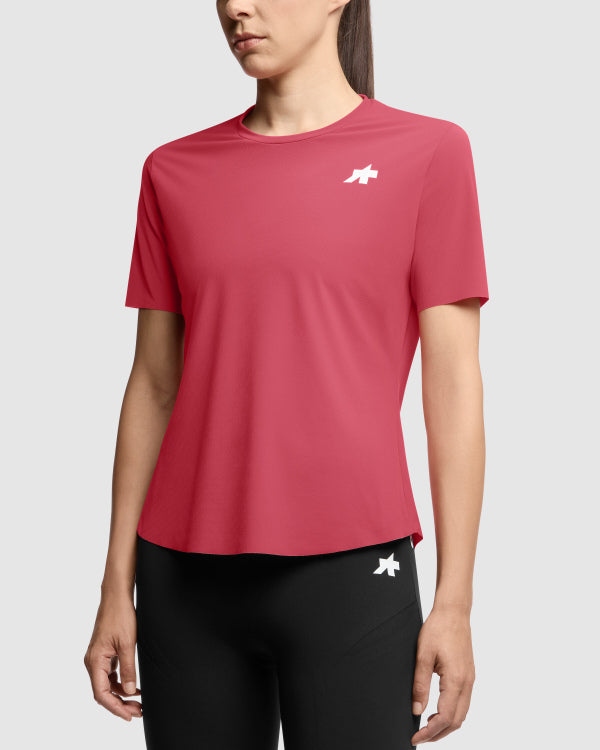 ASSOS TACTICA POST RIDE T5 Short Sleeve Jersey Women Berry