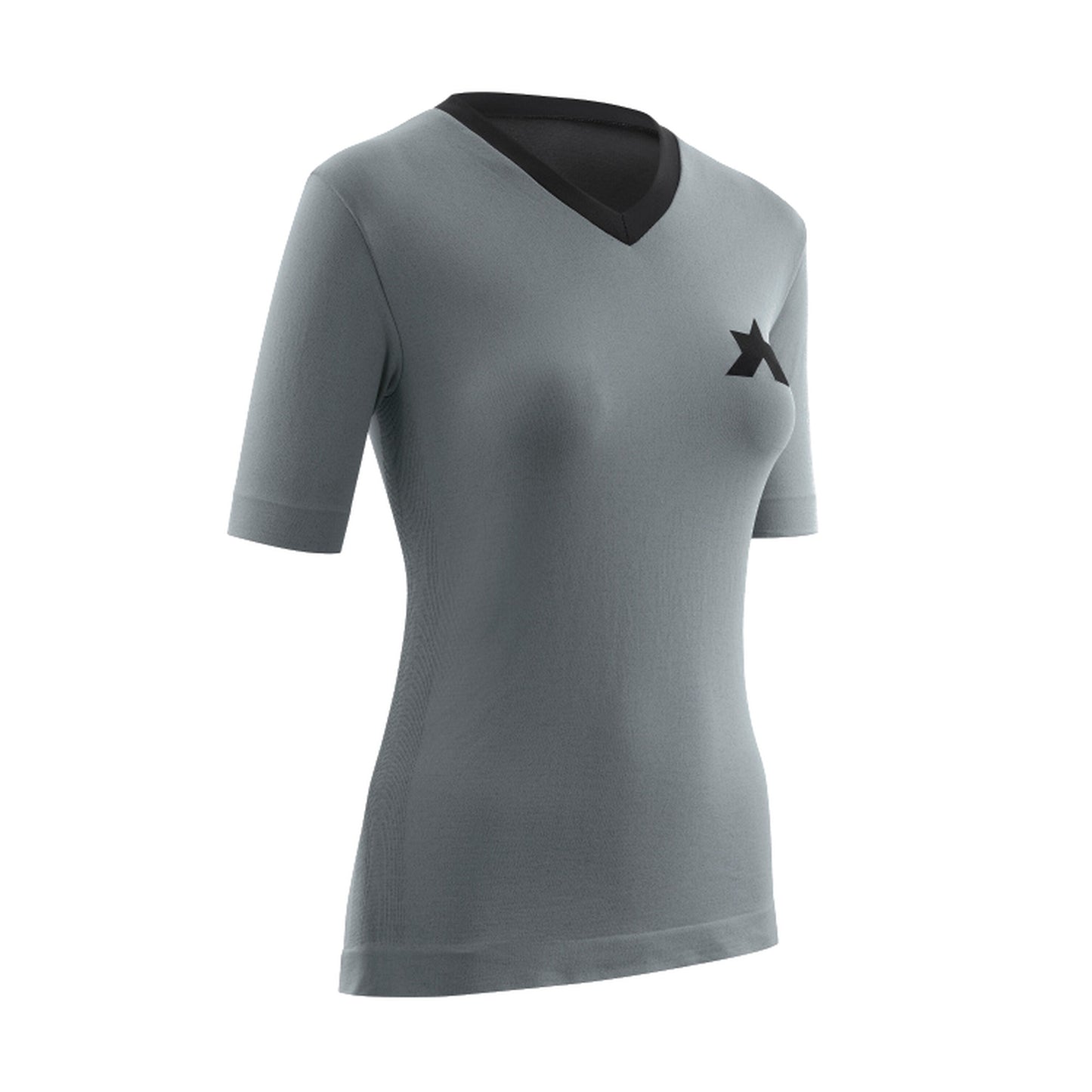 ASSOS TACTICA TECH T5 Women's Short-Sleeve Jersey, Gray