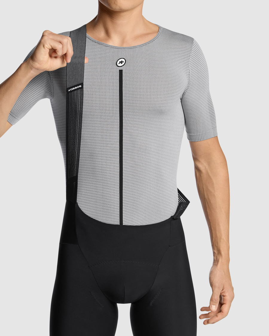 ASSOS NS SKIN LAYER P1 Short Sleeve Underwear Grey