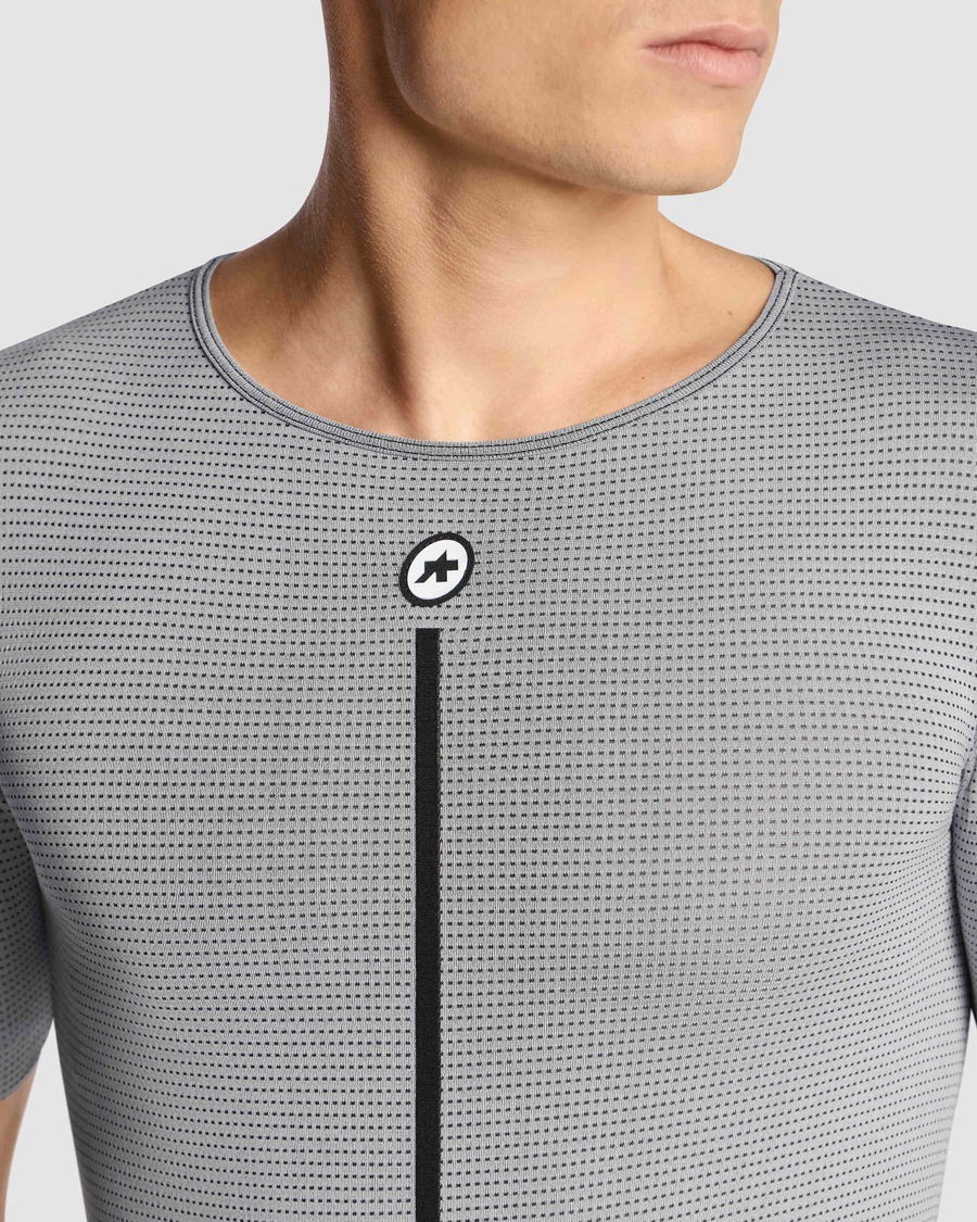 ASSOS NS SKIN LAYER P1 Short Sleeve Underwear Grey