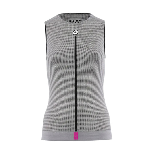 ASSOS NS SKIN LAYER P1 Women's Sleeveless Base Layer, Gray