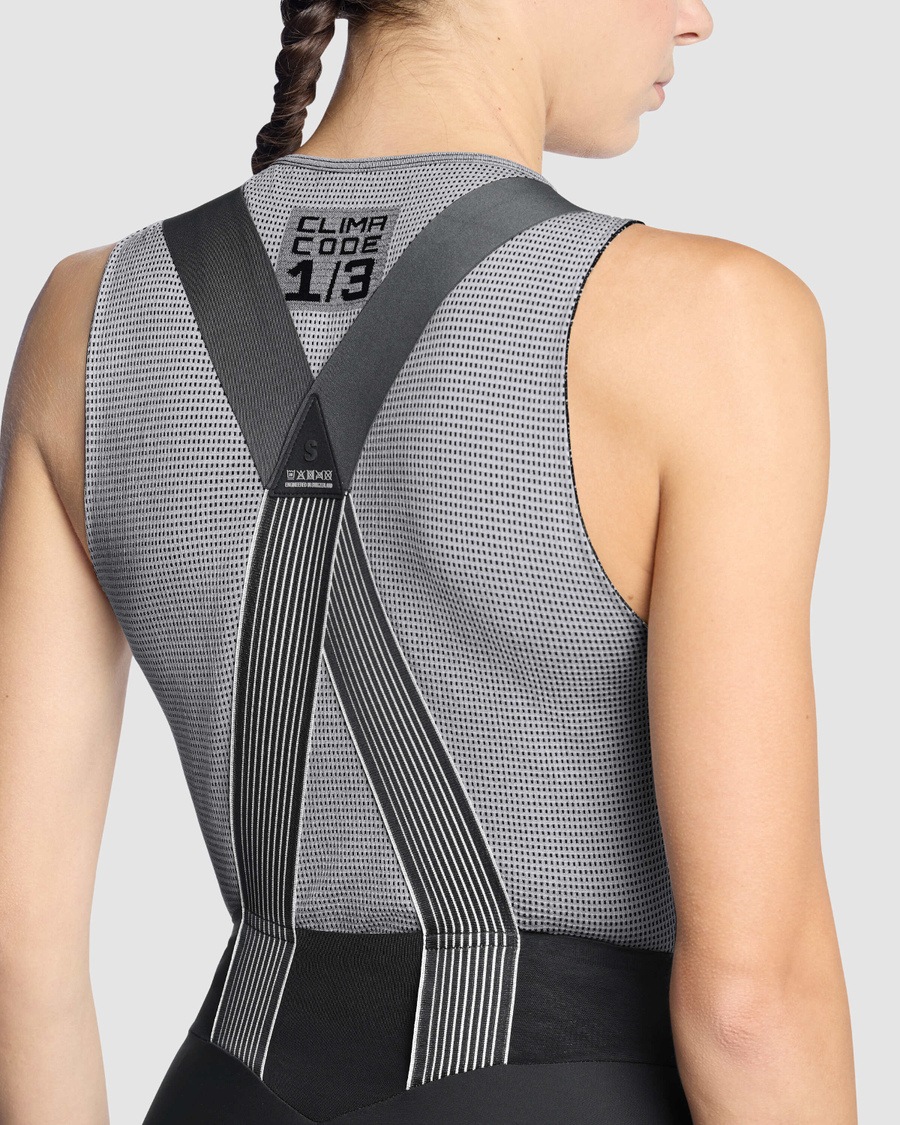 ASSOS NS SKIN LAYER P1 Sleeveless Underwear for Women Grey