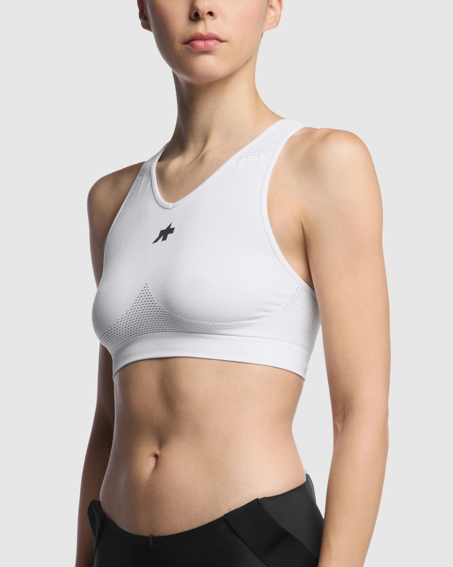 ASSOS CROPPED P1 Bra White