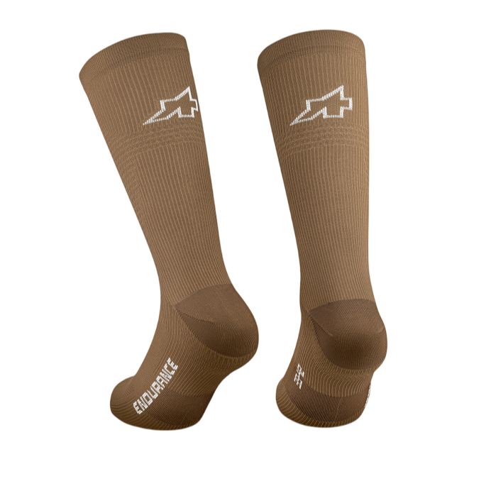 ASSOS ENDURANCE S11 Brown Socks