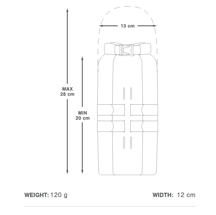 Fork Bag APIDURA EXPEDITION CARGO CAGE PACK 3 L Black