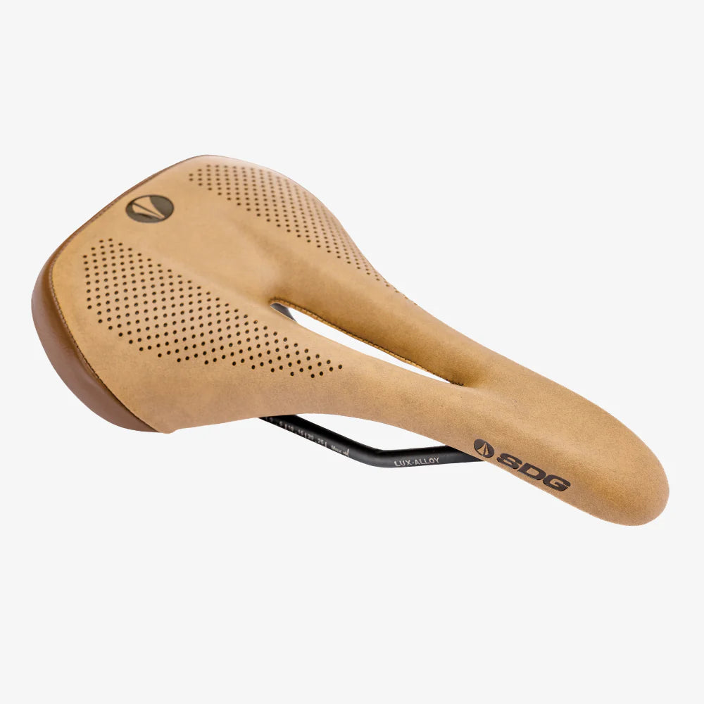 Saddle SDG ALLURE V2 Women Rails Lux-Alloy Brown