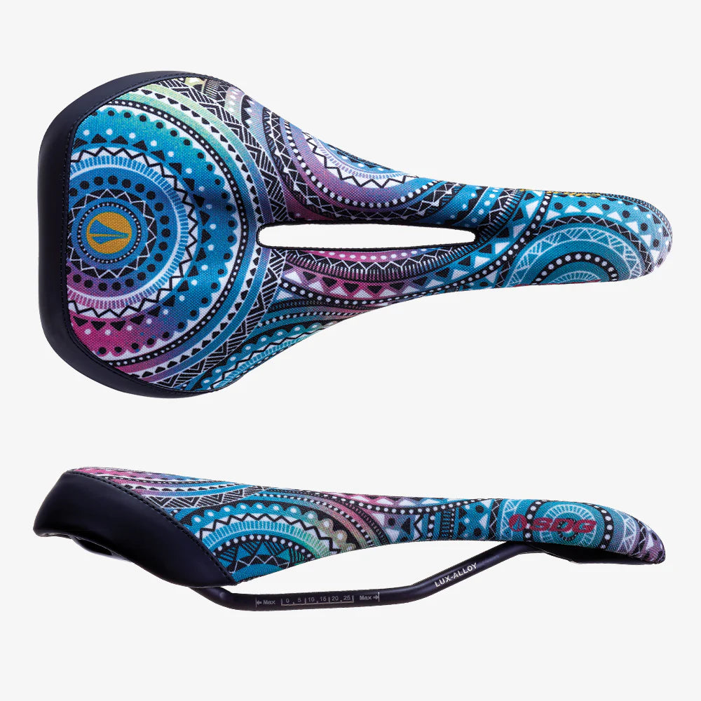 SDG ALLURE V2 Saddle - Lux-Alloy Printed Blue/Violet