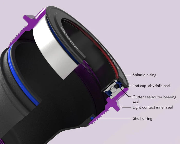 WOLFTOOTH T47 External 24mm Black crankset