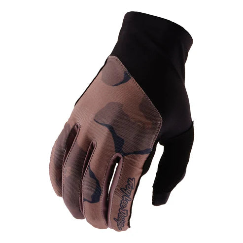 TROY LEE DESIGNS FLOWLINE Flow Camo Brown Gloves