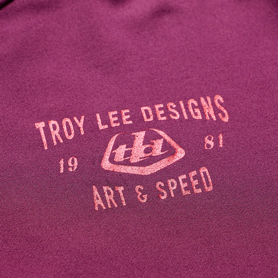 TROY LEE DESIGNS RUCKUS RIDE LOCKDOWN Long Sleeve Jersey Sangria